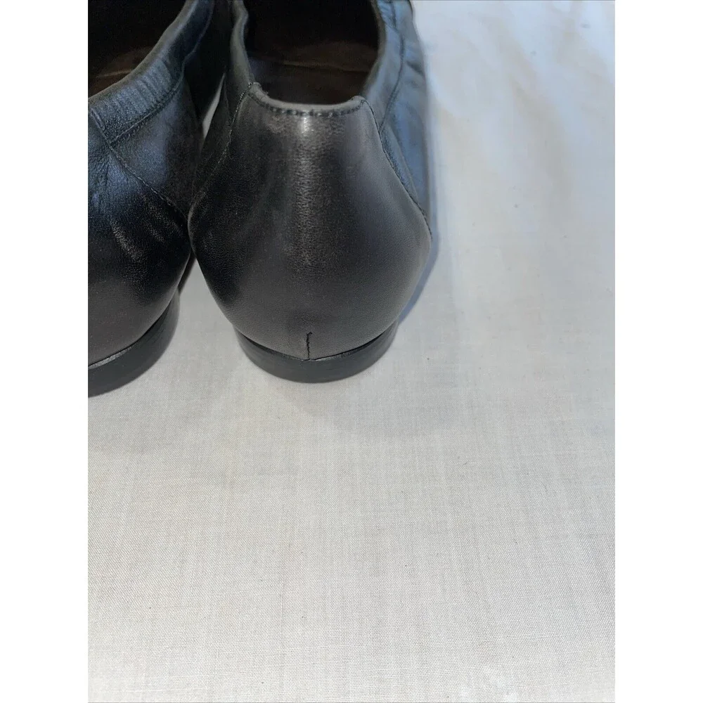 Attilio Giusti Leombruni Women’s Ballet Slippers Size 39.5 U.S. 8.5 M Black Lthr